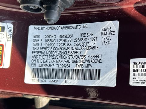 Used 2016 Honda CR-V EX-L image 36