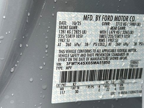 New 2025 Ford Mustang Mach-E GT image 36