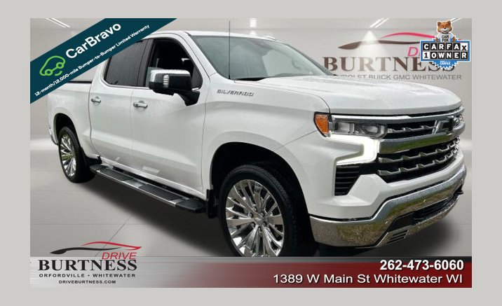 Used 2023 Chevrolet Silverado 1500 LTZ w/ Technology Package AWD/4WD image 1