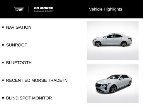 Certified 2024 Cadillac CT4 Luxury w/ Sun And Sound Package RWD image 6