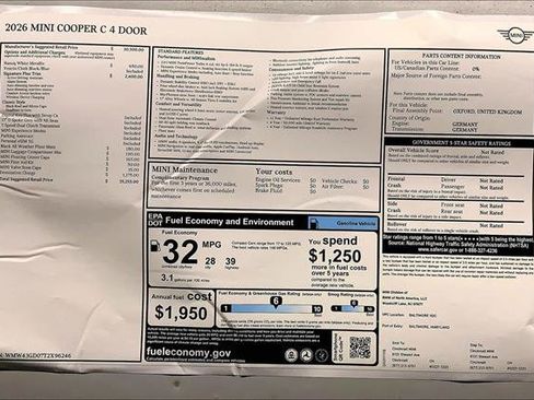 New 2026 MINI Cooper 4-Door Hardtop image 12