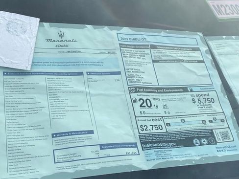 Used 2023 Maserati Ghibli GT image 51