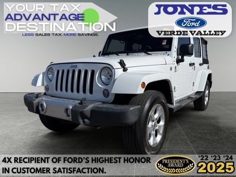 Used 2015 Jeep Wrangler Unlimited Sahara w/ Dual Top Group AWD/4WD image 1