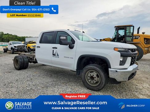 Used 2021 Chevrolet Silverado 3500 W/T w/ WT Convenience Package RWD image 5
