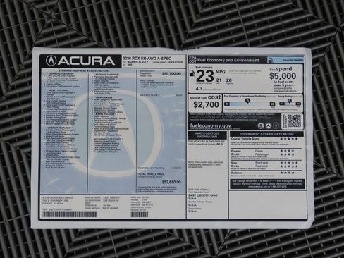 New 2026 Acura RDX A-Spec image 9