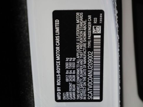 Certified 2022 Rolls-Royce Ghost w/ Ghost Package image 33