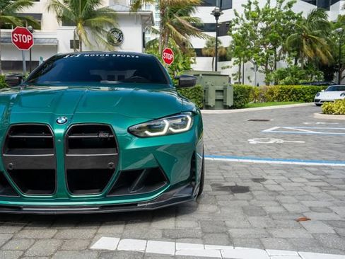 Used 2021 BMW M4 Coupe w/ Executive Package RWD image 8