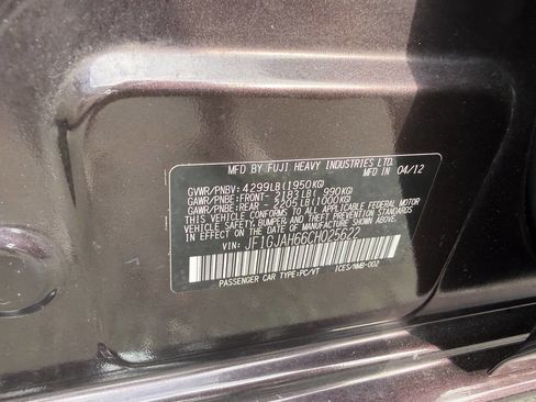 Used 2012 Subaru Impreza 2.0i Limited image 28