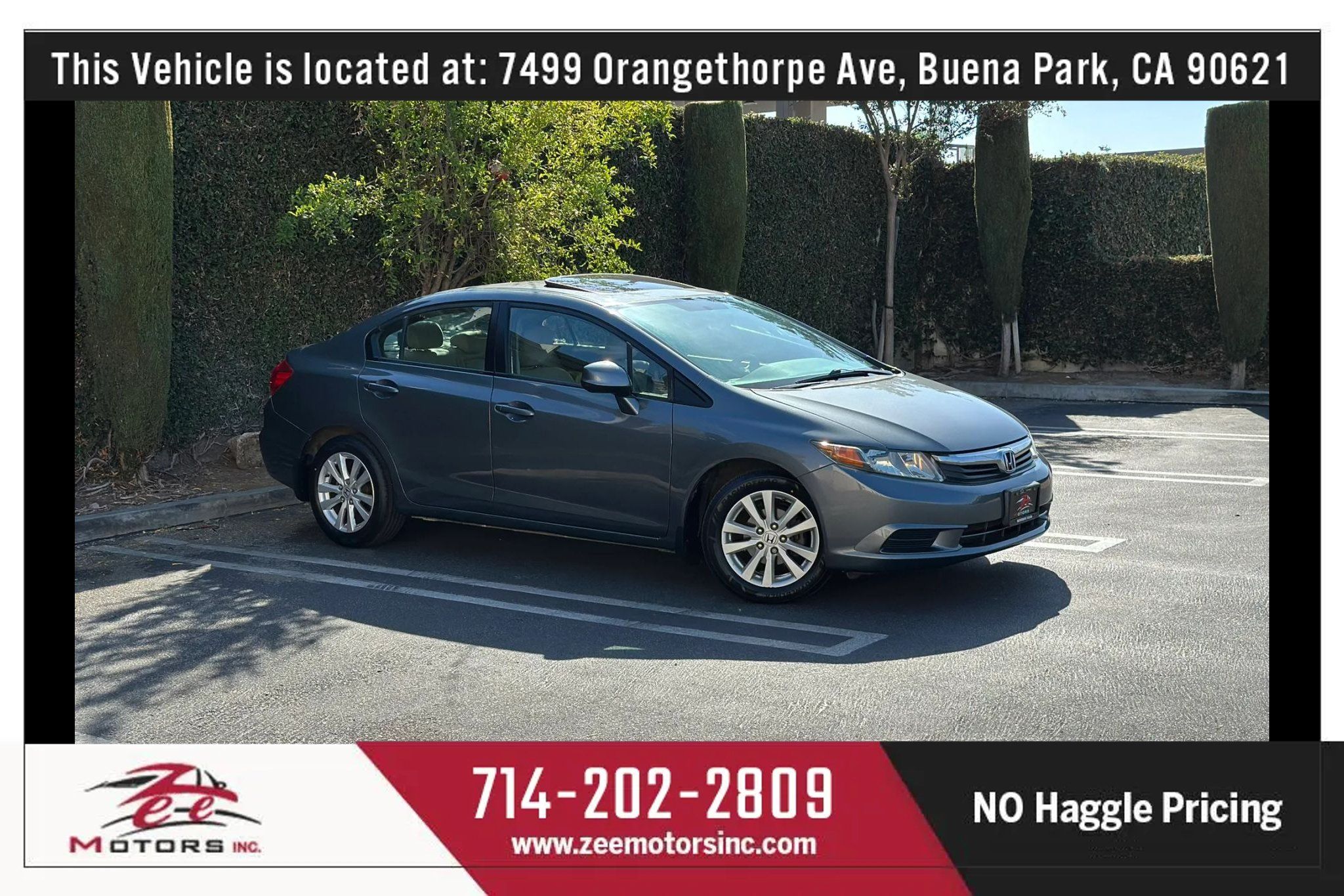 Used 2012 Honda Civic EX image 2