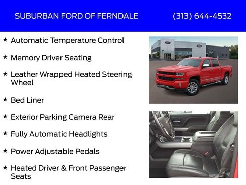 Used 2016 Chevrolet Silverado 1500 LTZ Z71 w/ LTZ Plus Package image 9