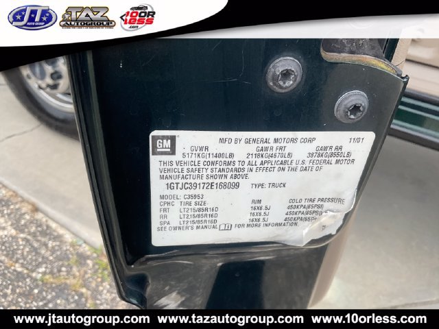 Used 2002 GMC Sierra 3500 2WD Extended Cab image 17