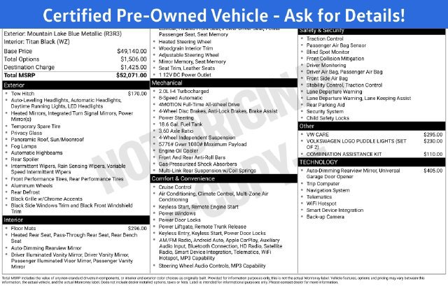 Certified 2025 Volkswagen Atlas Cross Sport SEL R-Line AWD/4WD image 34