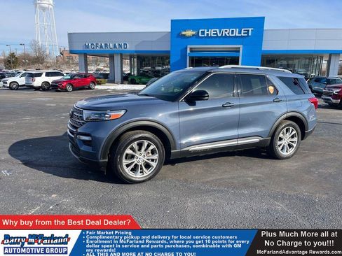 Used 2021 Ford Explorer Limited w/ Equipment Group 301A AWD/4WD image 1