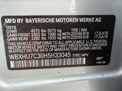 Used 2017 BMW X1 sDrive28i FWD image 25