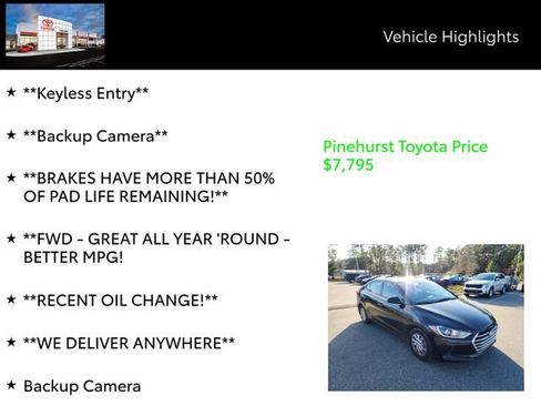 Used 2018 Hyundai Elantra SE w/ SE Connectivity Package 04 image 7