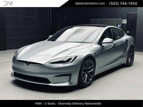Used 2025 Tesla Model S Plaid AWD/4WD image 1