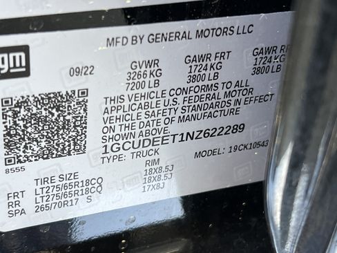 Used 2022 Chevrolet Silverado 1500 RST w/ Diesel Off-Road Package AWD/4WD image 34