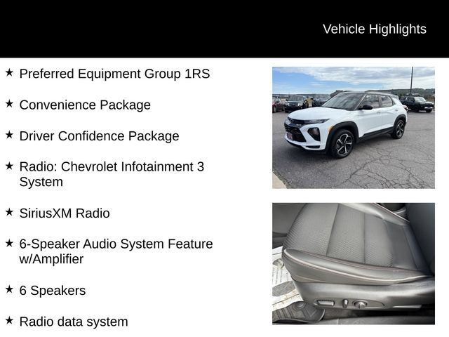 Used 2021 Chevrolet TrailBlazer RS w/ Convenience Package AWD/4WD image 8