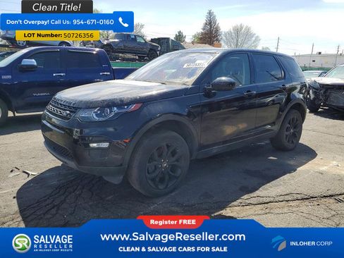 Used 2017 Land Rover Discovery Sport HSE Luxury AWD/4WD image 1
