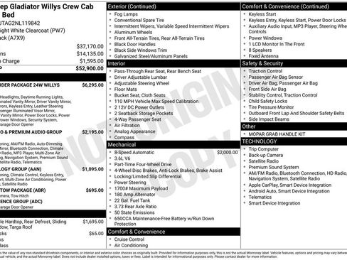 Used 2022 Jeep Gladiator Willys image 2