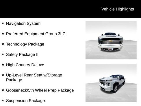 Used 2021 Chevrolet Silverado 2500 High Country w/ Z71 Off-Road Package AWD/4WD image 13