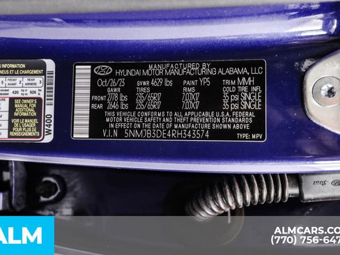 Used 2024 Hyundai Tucson SEL image 64