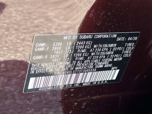 New 2026 Subaru Forester Touring AWD/4WD image 26