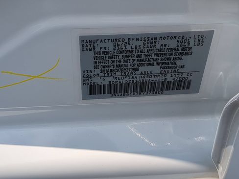 Used 2024 Nissan Sentra SV FWD image 36