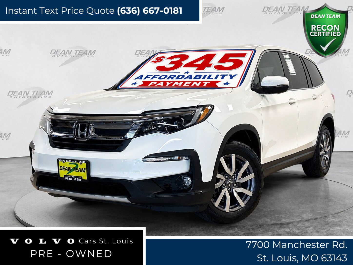 Used 2019 Honda Pilot EX-L image 1