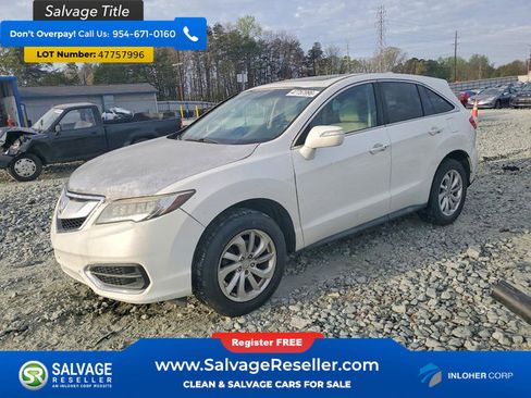 Used 2017 Acura RDX AWD w/ Technology Package image 1
