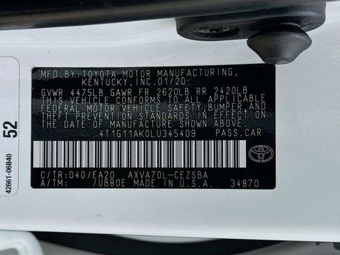 Used 2020 Toyota Camry SE FWD image 34