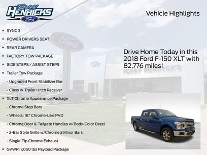 Used 2018 Ford F150 XLT w/ Equipment Group 301A Mid