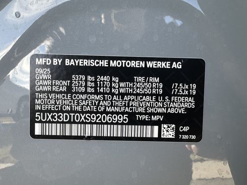 Used 2025 BMW X4 xDrive30i w/ Premium Package AWD/4WD image 33