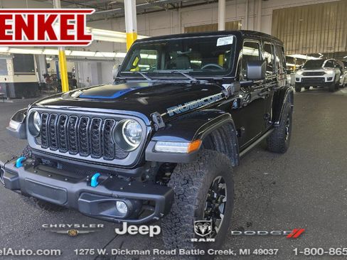 Used 2024 Jeep Wrangler Unlimited Rubicon 4xe AWD/4WD image 1