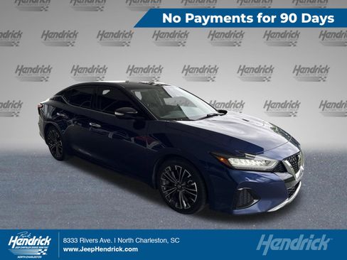 Used 2021 Nissan Maxima 3.5 SV w/ Floor Mat Group FWD image 1