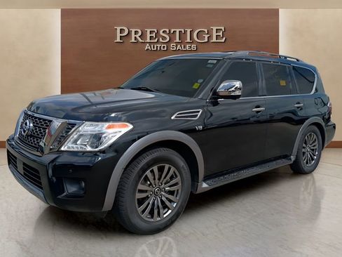 Used 2018 Nissan Armada Platinum w/ Captain Seat Package RWD image 13