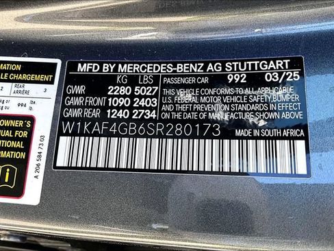 Used 2025 Mercedes-Benz C 300 Sedan image 11