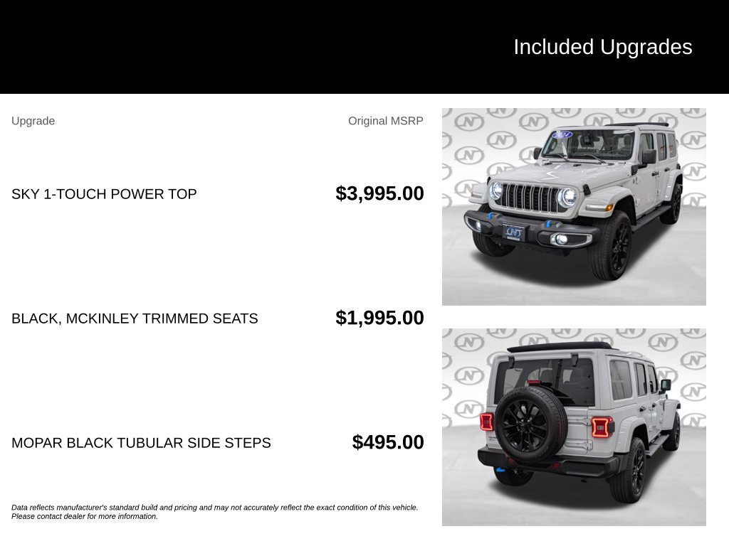 Used 2024 Jeep Wrangler Unlimited Sahara AWD/4WD image 3
