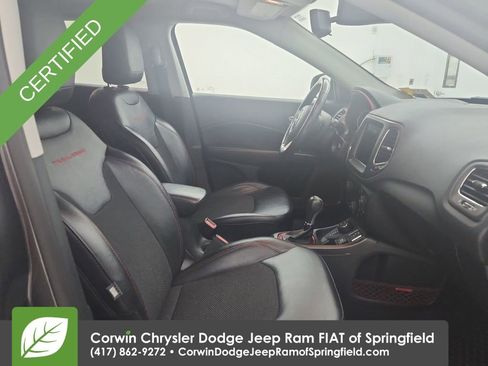 Certified 2020 Jeep Compass Trailhawk w/ Cold Weather Group AWD/4WD image 32