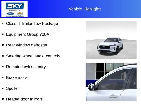 New 2025 Ford Escape SE w/ Class II Trailer Tow Package image 12