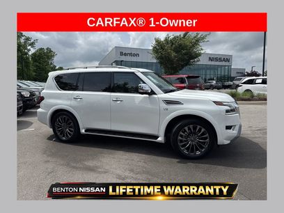Used 2021 Nissan Armada Platinum w/ Captain's Chairs Package