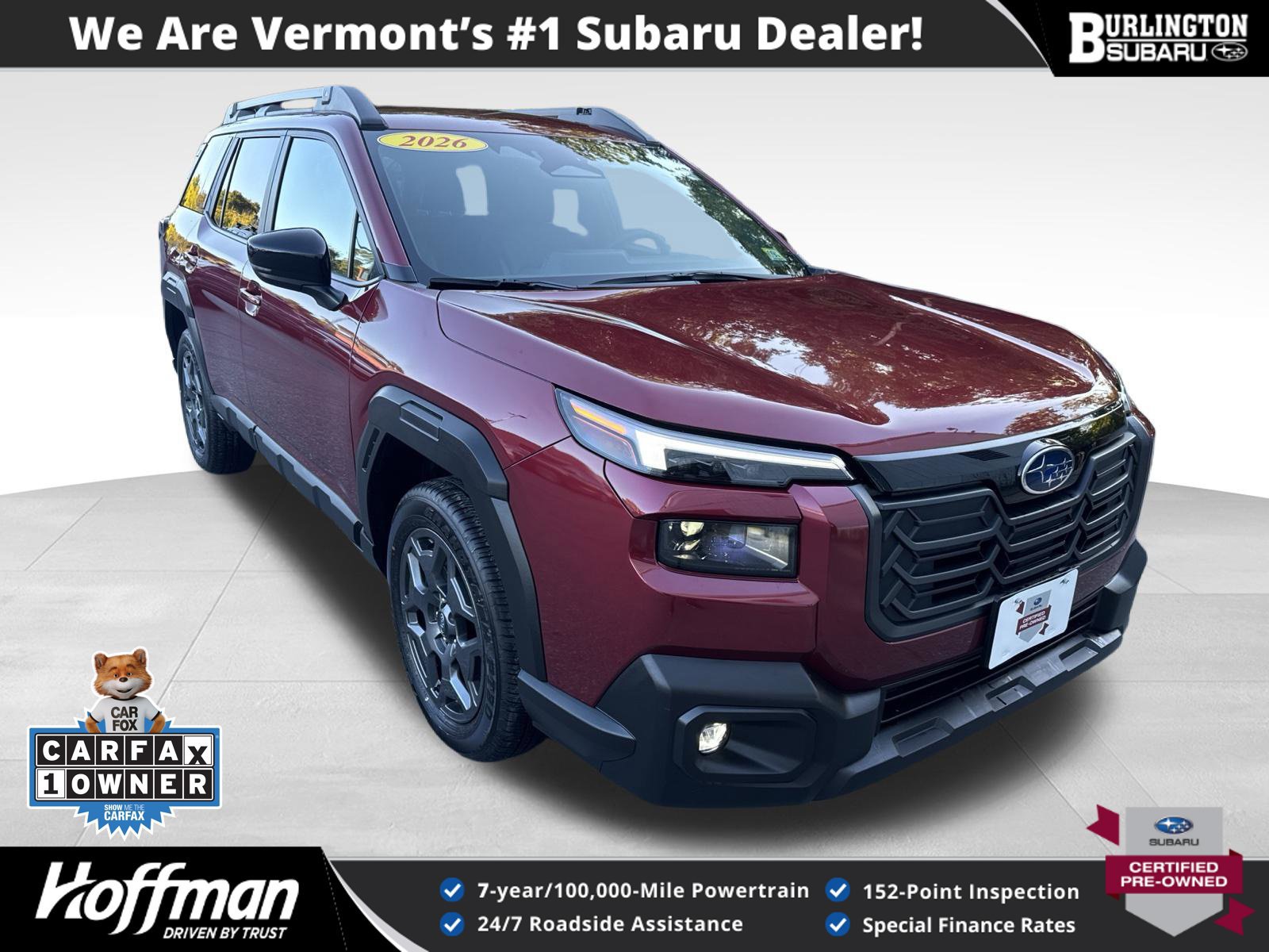 Certified 2026 Subaru Outback Premium AWD/4WD image 1
