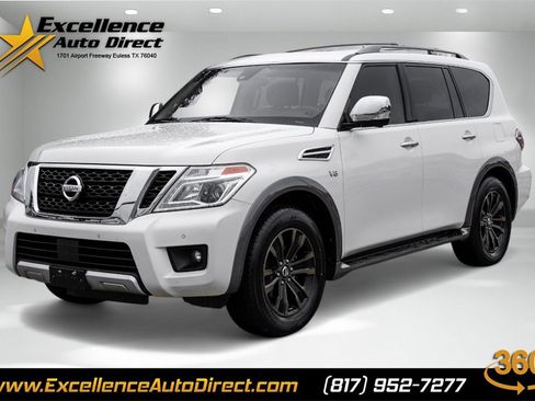 Used 2017 Nissan Armada Platinum w/ Captain Seat Package image 1