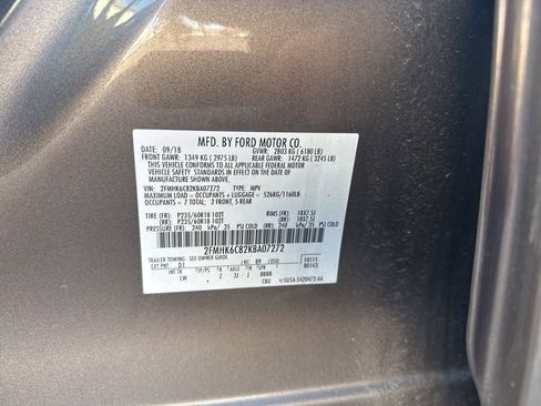 Used 2019 Ford Flex SEL w/ Equipment Group 202A image 9