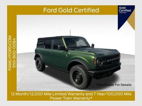 Certified 2022 Ford Bronco Black Diamond image 1