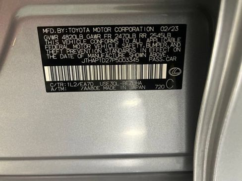 Used 2023 Lexus IS 500 w/ Accessory Package 2 RWD image 40