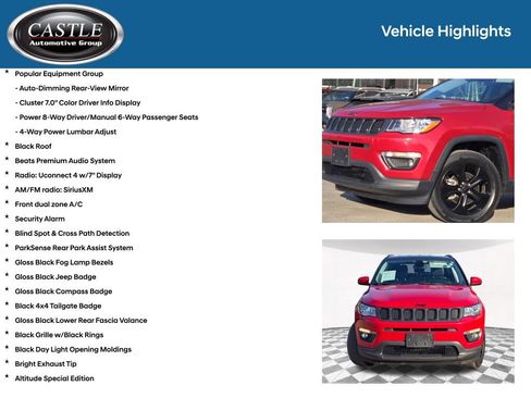 Used 2019 Jeep Compass Altitude image 8