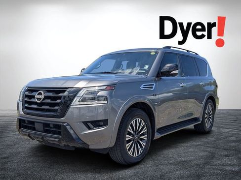 Used 2022 Nissan Armada SL w/ Midnight Edition Package RWD image 9