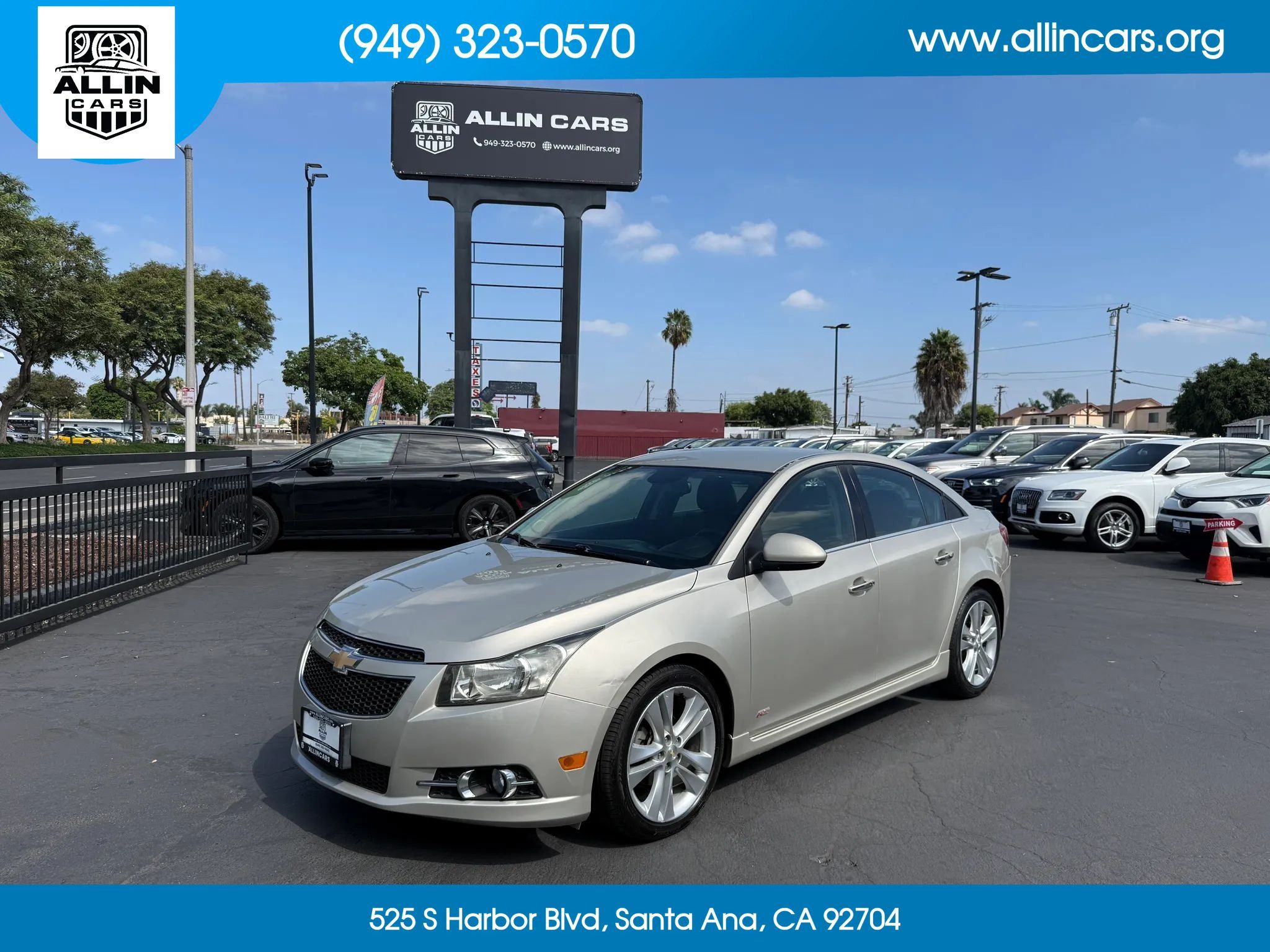 Used 2014 Chevrolet Cruze LTZ w/ RS Package FWD image 1