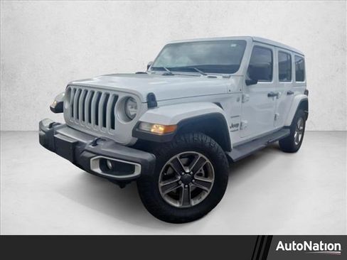 Used 2022 Jeep Wrangler Unlimited Sahara image 1